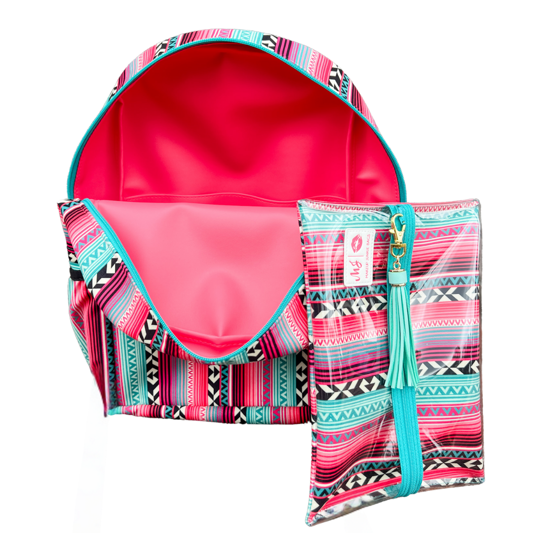 The La Vida Mint Backpack Duet