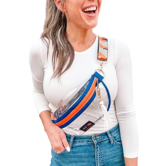 Sidekick Bag In the Clear Stros Makeup Junkie Bags