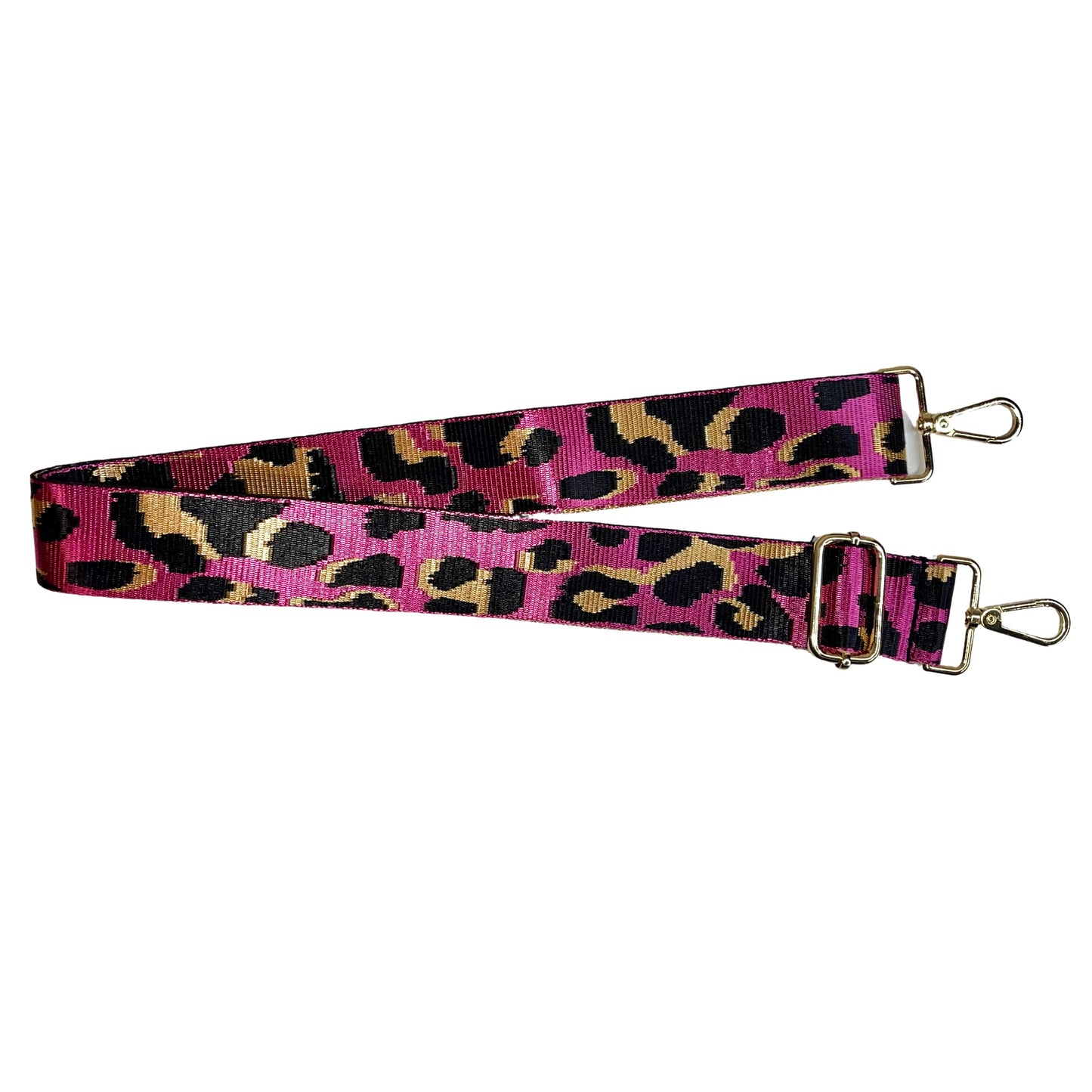 Decorative size adjustable bag straps