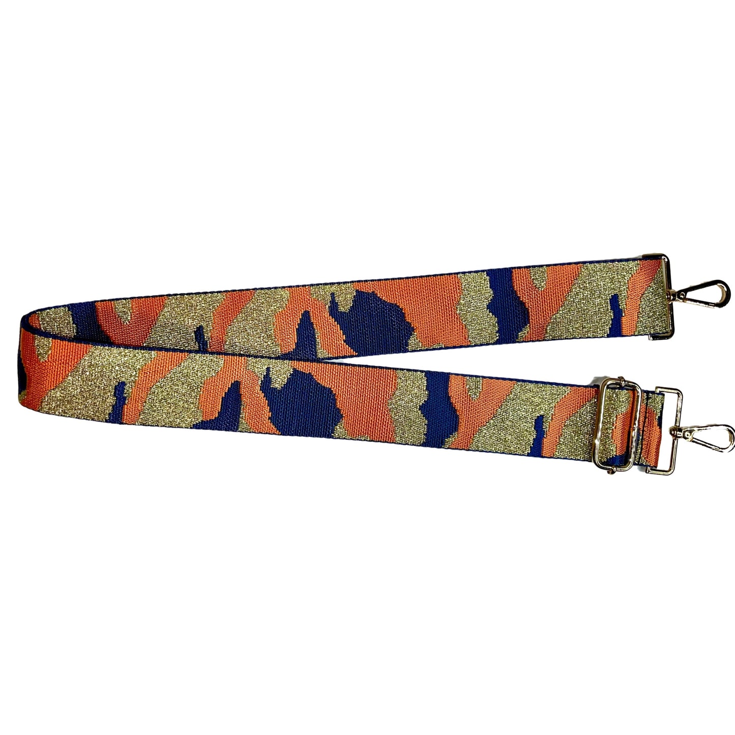 Decorative size adjustable bag straps
