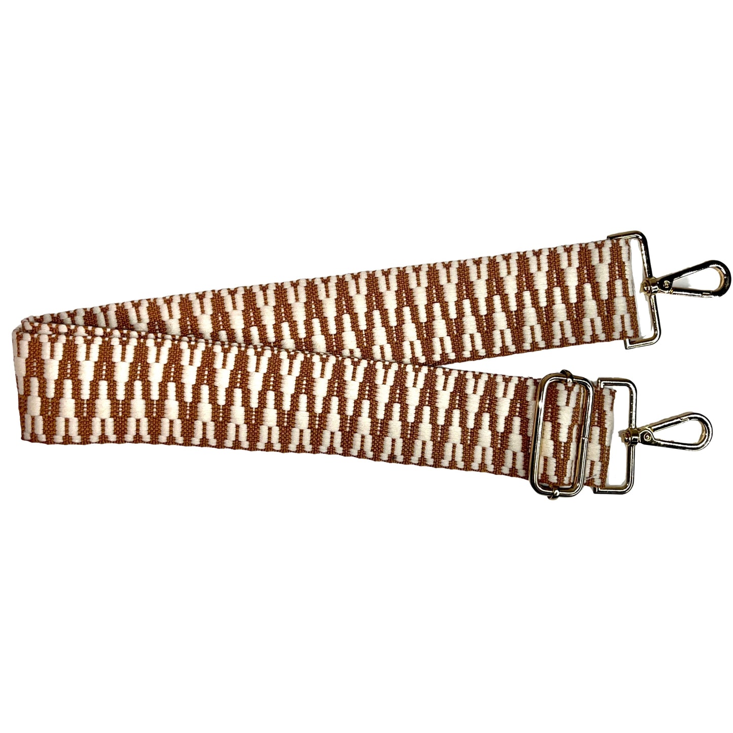 Decorative size adjustable bag straps