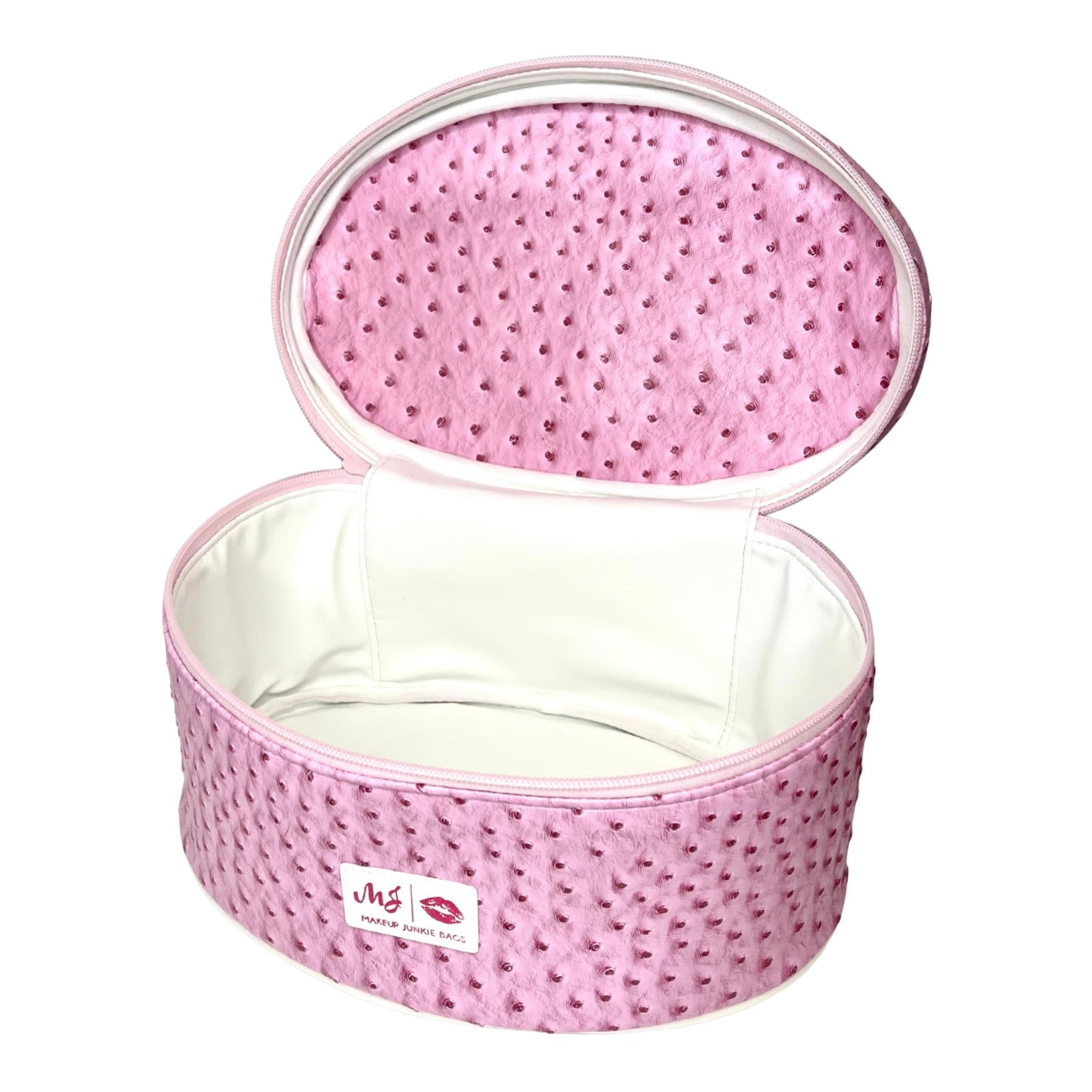 Blush Ostrich First Class Traveler