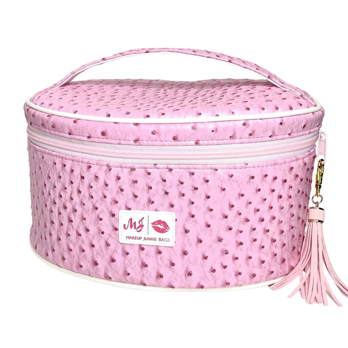 Blush Ostrich First Class Traveler