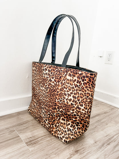 Lady Leopard Tote