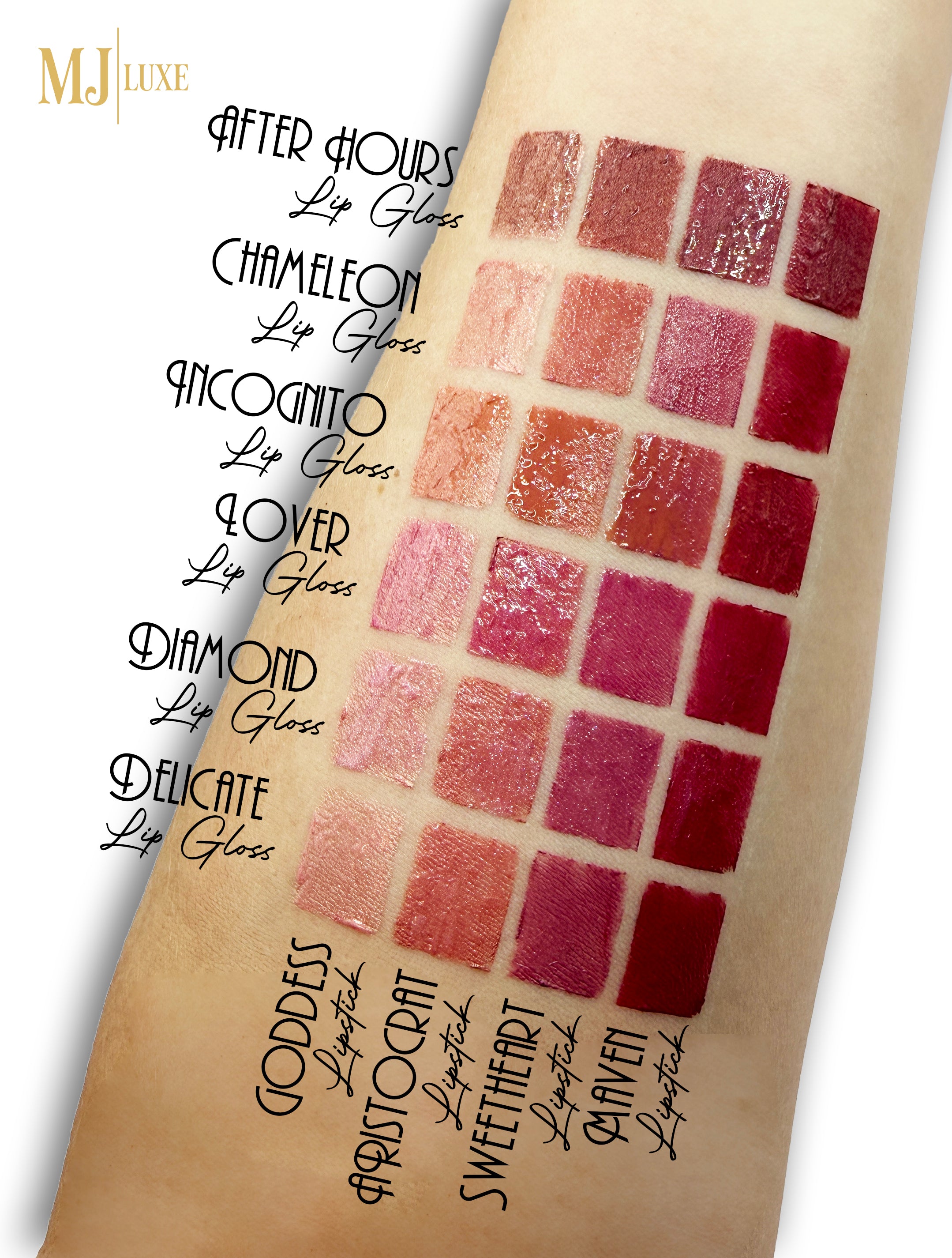 MJ Luxe Cosmetics Lip Gloss