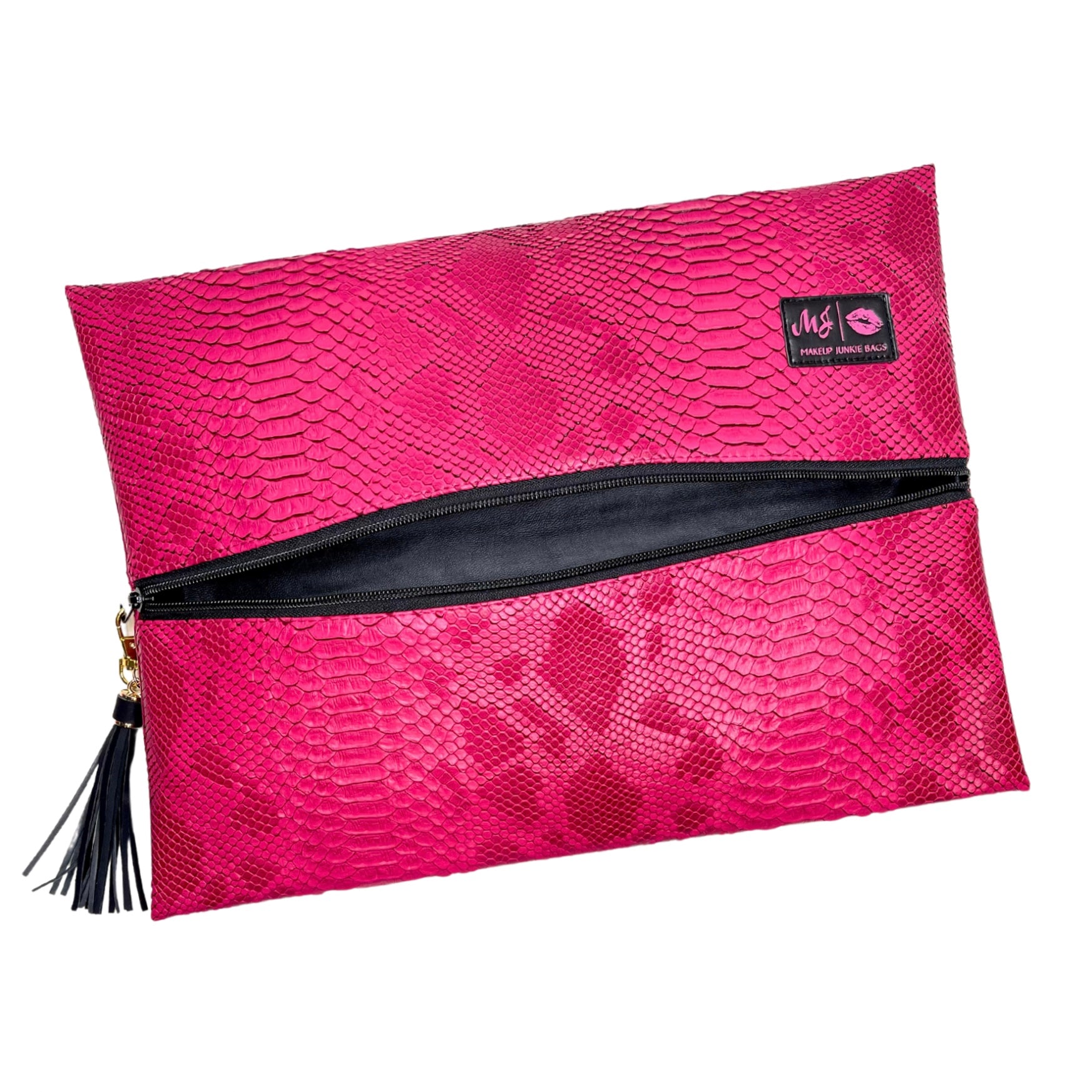 Pink Python – Makeup Junkie Bags
