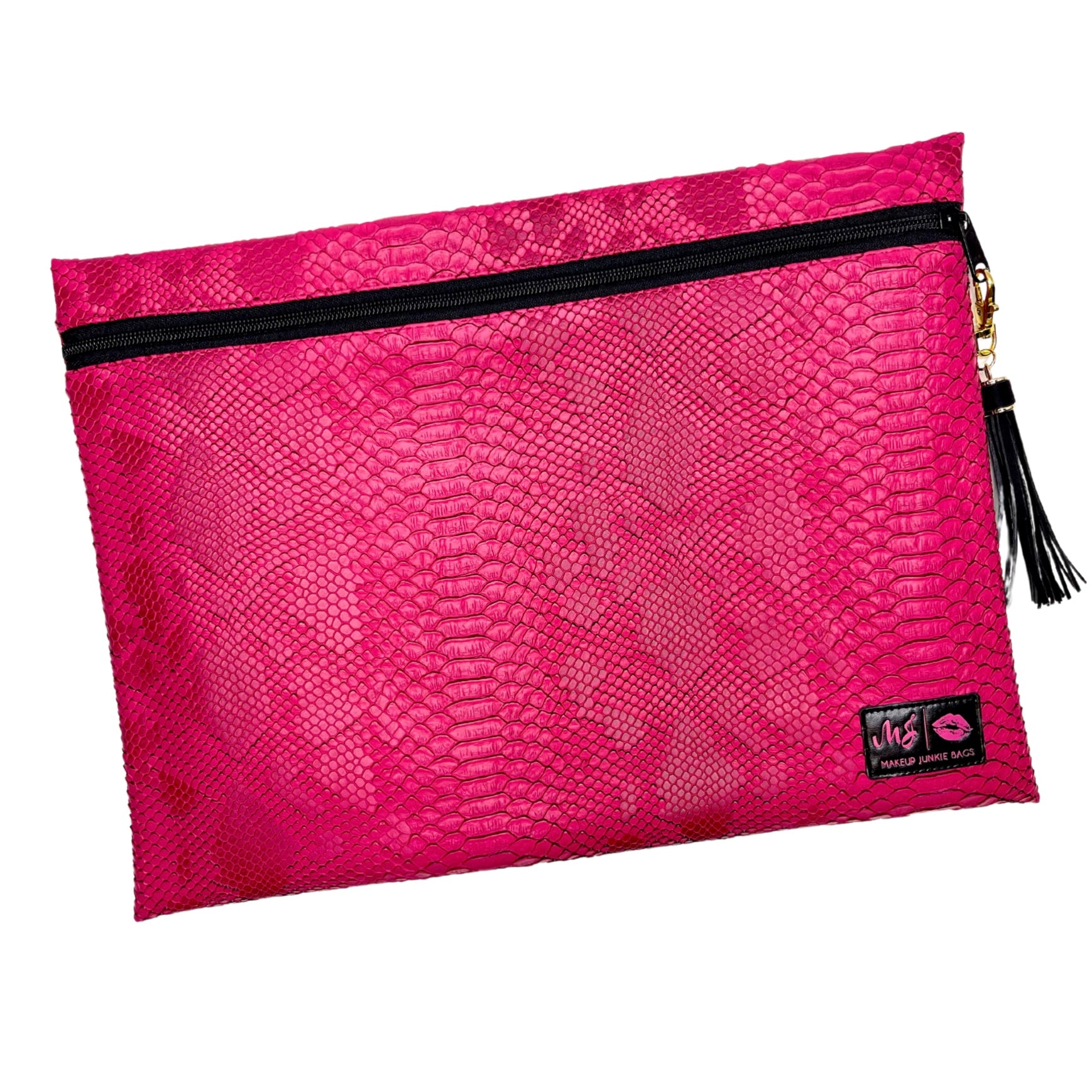Pink Python – Makeup Junkie Bags