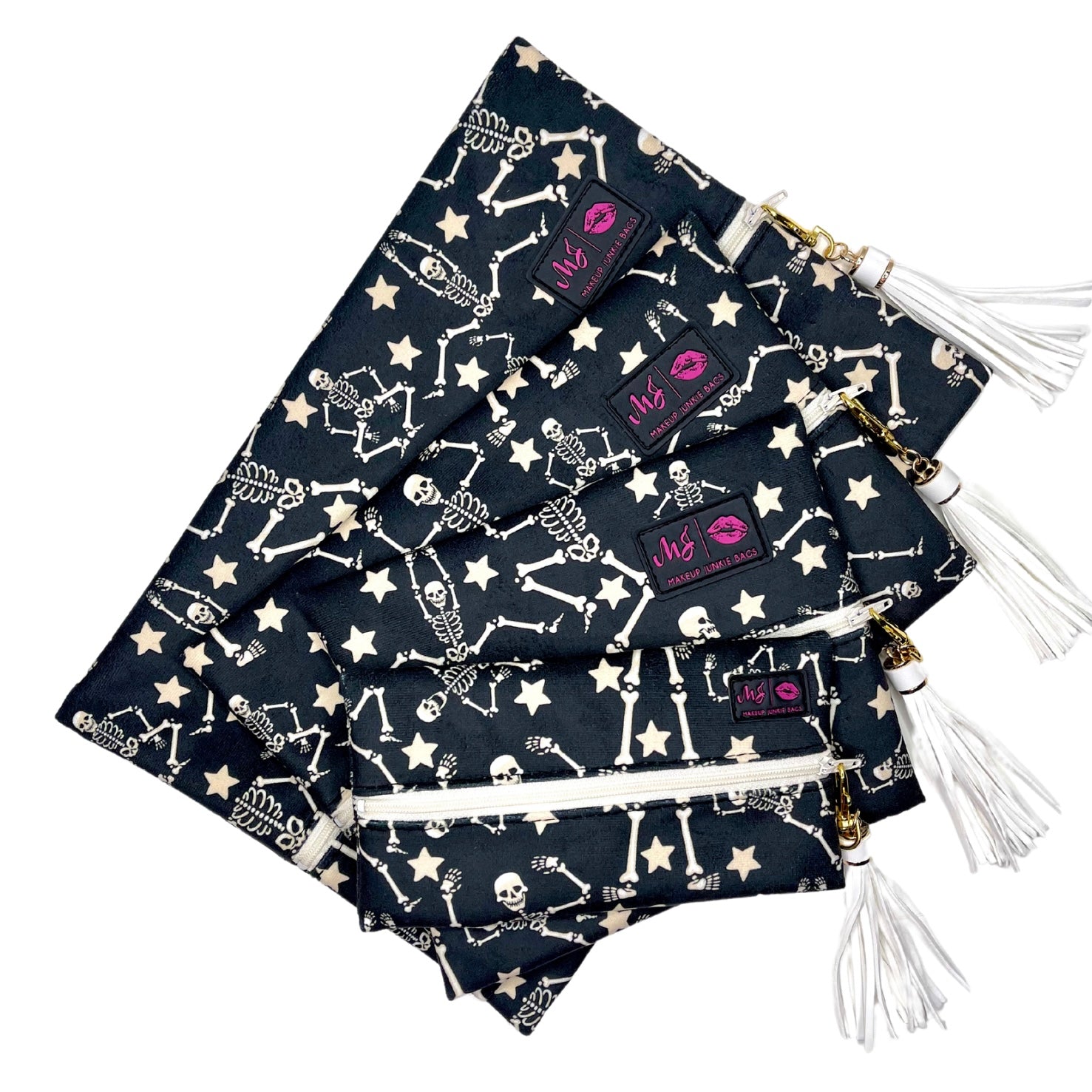 Spooky Scary Skeletons – Makeup Junkie Bags