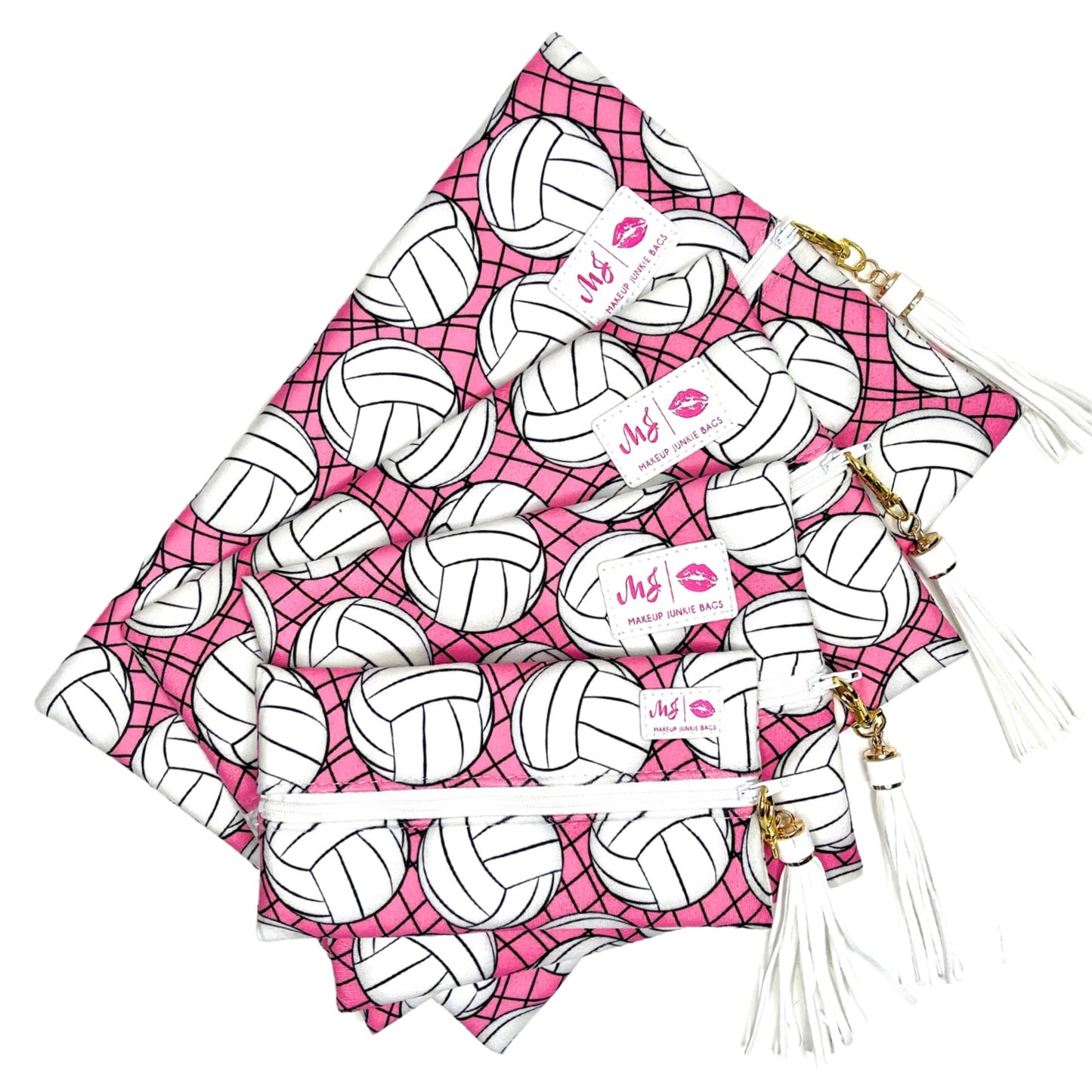 Sports Fan Volleyball Pink