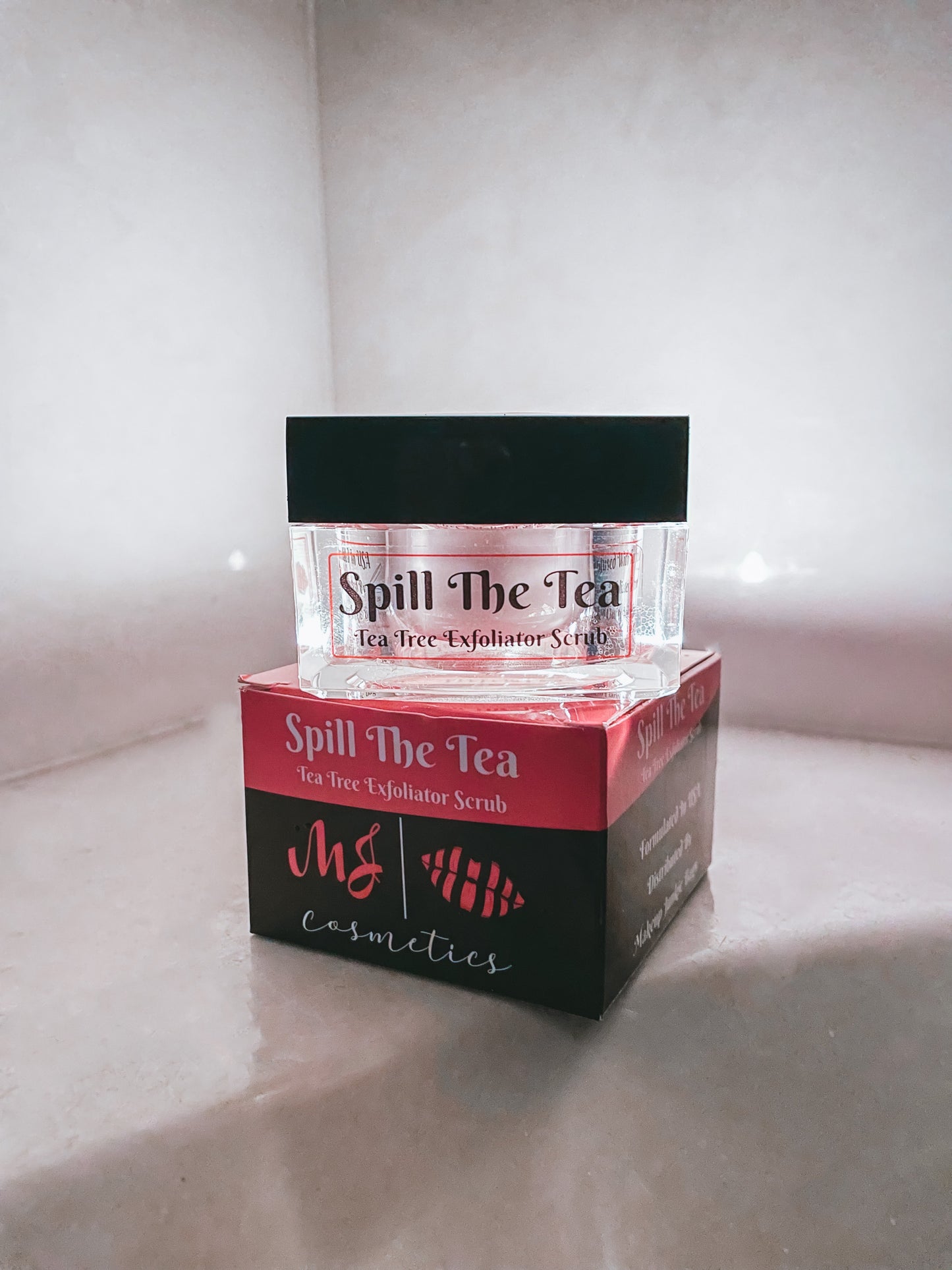 MJ Cosmetics Spill The Tea, Tea Tree Scrub