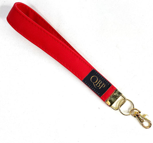 QBP Wrist Strap Red- Custom Made to order allow 30 days for creation